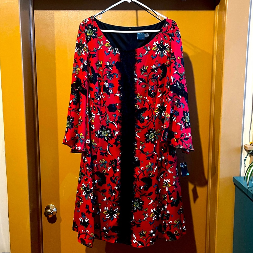Gabby Skye long sleeve dress size 16W